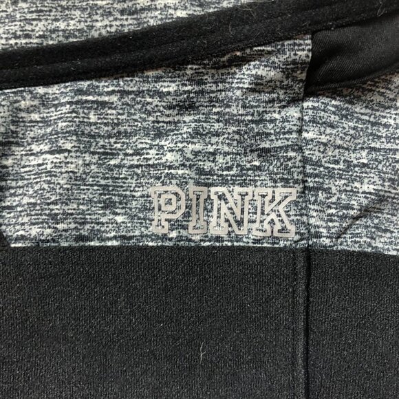 PINK Victoria's Secret Black/Grey Ultimate Unlined Athletic Sports Bra Size XS - Picture 6 of 8